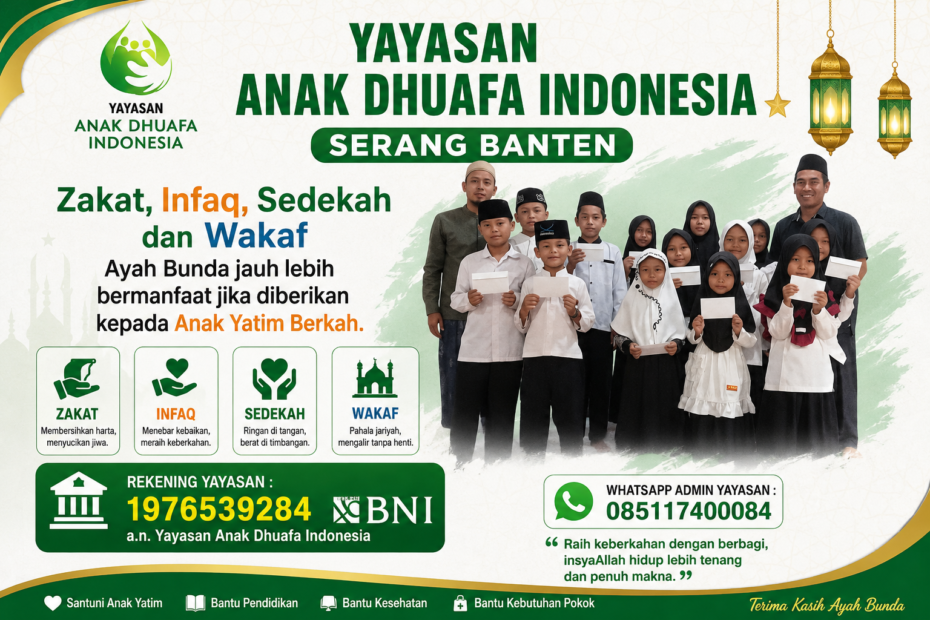 Yayasan Anak Dhuafa Indonesia di Banten